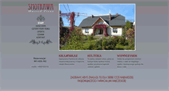 Desktop Screenshot of dworekcisna.pl